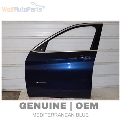 BMW X1 2016-2024 - Carcasa de puerta delantera izquierda/piel/marco 7414369 Foto 1 de 4