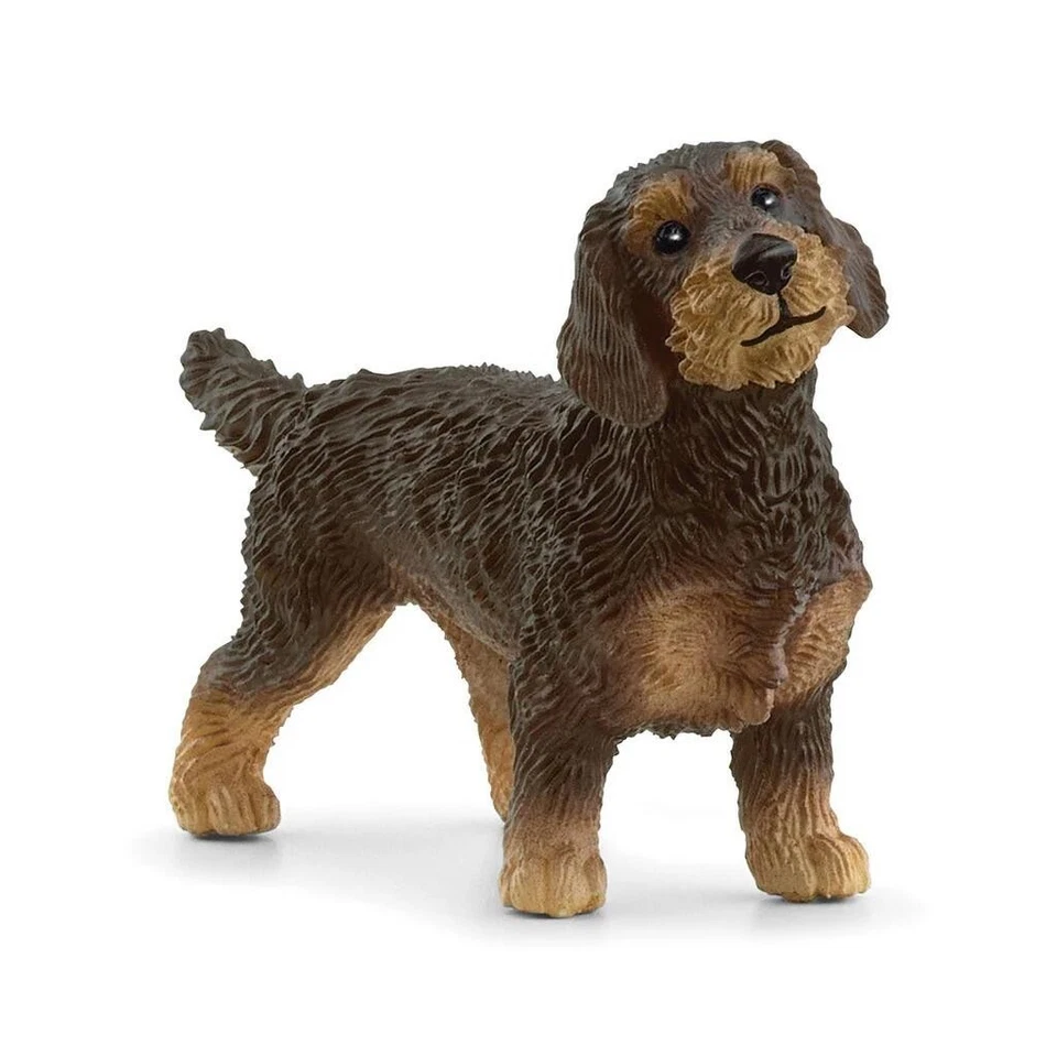 SCHLEICH Wire-Haired Dachshund - 13972 - FARM TOY / ANIMAL - Image 1 of 1