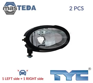 19-0867-01-2 FOG LIGHT LAMP PAIR TYC 2PCS FOR MAZDA 3 1.4L,1.6L,2L,2.3L,1.5L - Picture 1 of 5