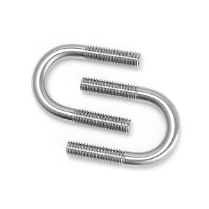 U Bolts Round Bend U-Bolt Screws U Clamp A2 Stainless Steel M6/M8/M10/M12 - Bild 1 von 5