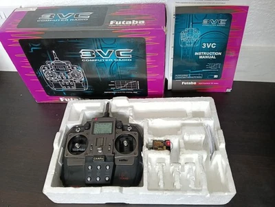 FUTABA RADIO SKYSPORT 40MHz TRANSMITTER RECEIVER SET 1/14 truck boat 3VC - Image 1 of 4