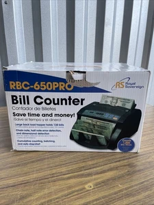 Royal Sovereign RBC-650PRO Bill Counter New Open Box - Picture 1 of 5