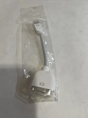 New White Apple Mini VGA to VGA Display Adapter EXC 603-0607 Video - Image 1 of 3