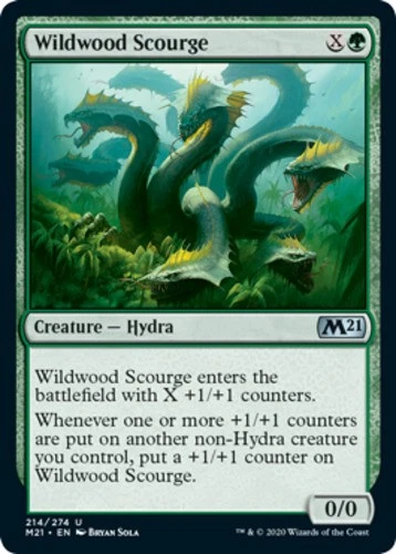 x1 Wildwood Scourge - Core Set 2021 (M21) - NM - MTG - Image 1 of 1