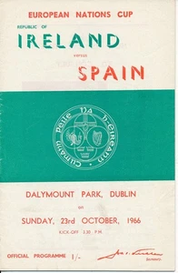 REPUBLIK IRLAND - Spanien (Europameisterschaftsqualifikation) 1966 - Bild 1 von 1