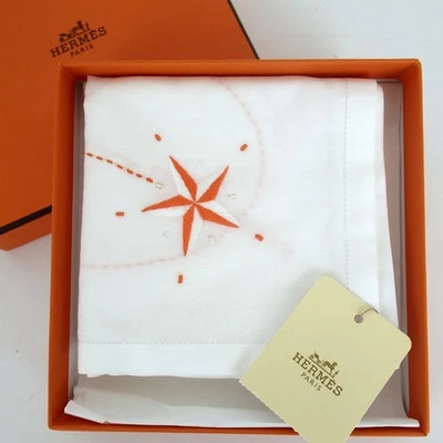 Auténtico pañuelo HERMES constelación algodón [Usado] Foto 1 de 4