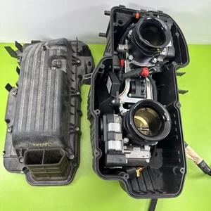 Aprilia 750 SL750 Shiver OEM Throttle Bodies with Air Box Breather Intake - Picture 1 of 11