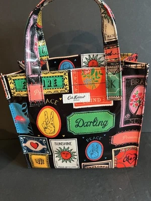 Cath Kidston цветной мир любовь доброта Sunshine цветочный сумка/сумка с короткими ручками маленький новый без ЯРЛЫКОВ - Изображение 1 из 4