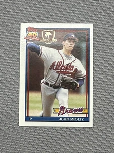 1991 Topps Desert Shield John Smoltz #157 Atlanta Braves - Bild 1 von 2