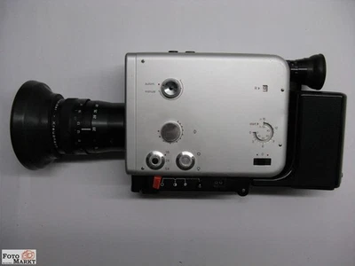 Braun Nizo S 480 Super 8 Filmkamera S8 Objektiv Schneider Variogon 1,8/8-48  - Bild 1 von 4