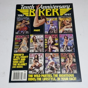 Biker Magazine September 1997 Motorcycle No 150 10th Anniversary Combined Ship - Picture 1 of 2