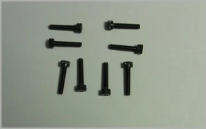 M4 X 20MM SOCKET HEAD CAP SCREW BLACK OXIDE QTY (8) - Picture 1 of 1