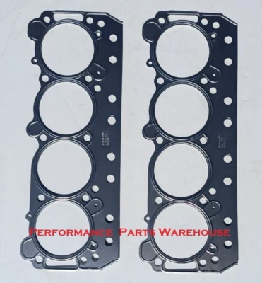 (2) 68-81 BUICK V8 350 JUNTAS DE CABEZA DE CUÑA DE ACERO .020" - HP Alta Compresión Foto 1 de 3