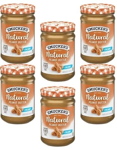 Smucker's natürliche cremige Erdnussbutter cremig - 6er Pack, je 16 Unzen - Bild 1 von 24
