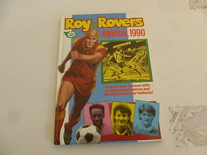 ROY OF THE ROVERS ANNUAL - Year 1990 - UK Annual ( Price Tab Intact ) - Bild 1 von 3