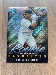 [RC] 2019 Bowman Mega Box Chrome ROYF- Mojo Refractor #ROYF-10- Christin Stewart - Bild 1 von 2
