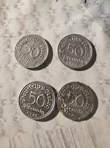 Münzen 50 Pfennig Weimar Republik - Bild 1 von 5