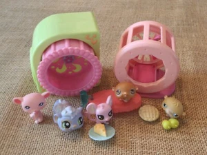 Ruedas para hámster Littlest Pet Shop ratón jerbo #1754 #632 #35 #H75 - Imagen 1 de 7