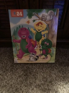 Vintage NEW 1994 Barney PUZZLE —24 Pieces - Picture 1 of 2