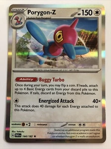Pokémon TCG Paradox Rift Porygon-Z Holofoil 144/182 NM Rare - Picture 1 of 2