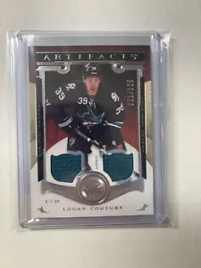 2015-16 Artifacts Silver Materials Dual Jersey Logan Couture SJ Sharks /125 - Picture 1 of 2