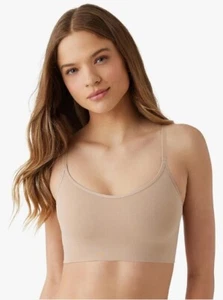 b.tempt'd Women's Comfort Intended Bralette Small Beige Brand New FREE SHIP - Picture 1 of 8