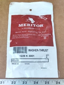 Empuje de lavadora Meritor 1229K3001 (paquete de 4 OEM) - Imagen 1 de 6