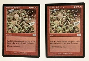 Goblin Offensive (2) LP Urza's Saga MTG Magic the Gathering - Bild 1 von 2