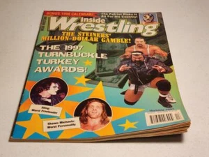 Inside Wrestling Magazine Holiday 1997 Shawn Michaels Sting - Picture 1 of 3