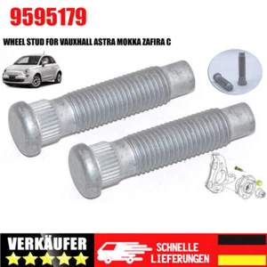 2X Für OPEL ASTRA MOKKA ZAFIRA C Stehbolzen Radbolzen M12 Vorne Hinten -9595179. - Bild 1 von 11
