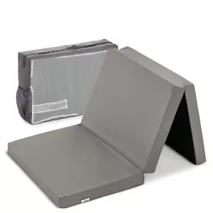 hauck Foldable Portable Foam Toddler Mattress Pad, 24 x 47 Inches,Gray(Open Box) - Picture 1 of 6