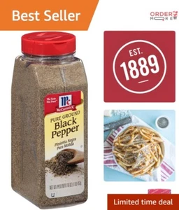 Hand-Harvested Pure Ground Black Pepper - 16 oz Culinary Essential - Picture 1 of 11