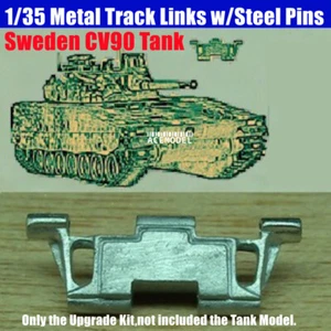 1/35 svedese CV90 IFV serbatoio piombo-stagno lega binari collegamenti con perni in acciaio per Academy - Foto 1 di 5