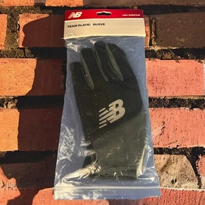 New Balance Performance DWR Gloves Men Size 11 Touch-Tip Tech Reflective Details - Picture 1 of 9