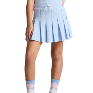 NWT Polo Ralph Lauren Big Girls Pleated Mesh Drawstring Skort Bluebell L (12-14) - Picture 1 of 10