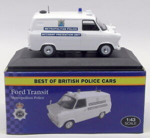 Atlas Editions 1/43 Scale 4 650 117 - Ford Transit - Metropolitan Police Van