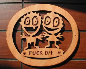 No Soliciting Sign. Funny no soliciting sign. Fuck-off door sign. Go away signs - Picture 1 of 2