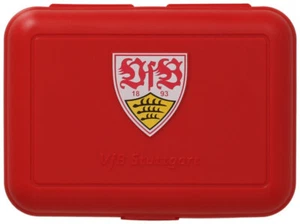 Lata de pan VfB Stuttgart con logotipo rojo artículo con licencia oficial - Imagen 1 de 1