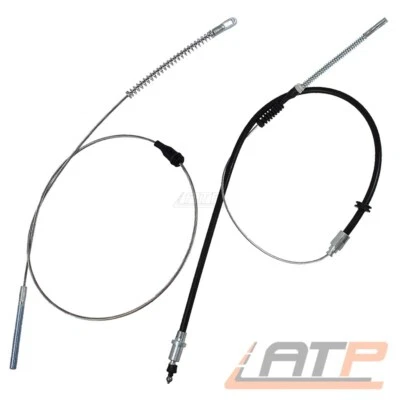 2x HANDBREMSSEIL BREMSSEIL BREMSZUG LINKS+RECHTS HINTEN FÜR OPEL CORSA B TIGRA A - Bild 1 von 4