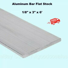 Select 2EYW1 1/8" x 3" x 6' Unpolished Aluminum Alloy Flat Stock