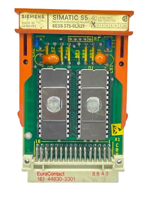 Siemens SIMATIC S5 6ES5 375-0LA21 16K X 8BIT Memory Submodule EPROM - Image 1 of 4