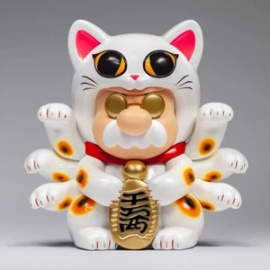 ZCWO SUP.PRO ESNTL Endless Manekineko figura in vinile PVC bianco modello H27CM (10,6 pollici) - Foto 1 di 6