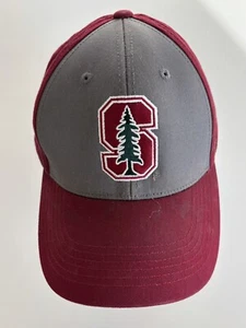 STANFORD CARDINAL Vintage Captivating Headwear Adjustable Hat Red/Grey Rare - Picture 1 of 8