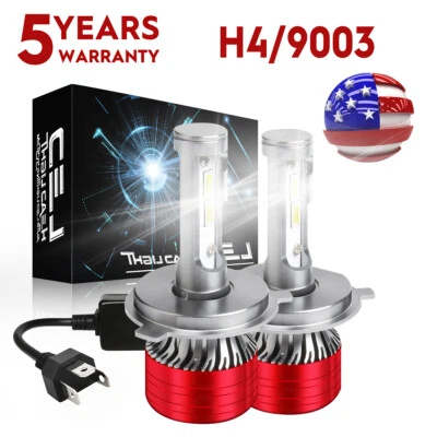 Bright CSP LED headlight bulbs for 1993 Ski-Doo Formula Plus E,EFI,High/Low beam - Image 1 of 4