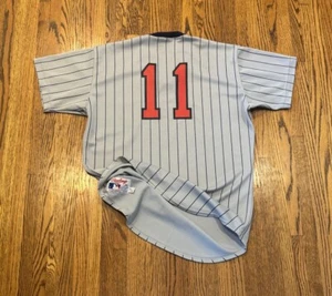Elizabethton Twins Vintage 80s Rawlings Issued Game Used MILB Baseball Jersey 44 - Picture 1 of 17
