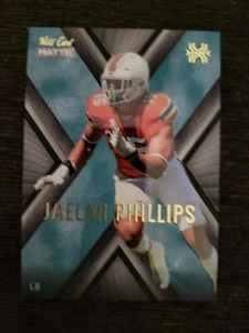 2021 Wild Card Matte Jaelan Phillips RC BLUE XPLODE CHASE PACK - Picture 1 of 2