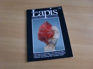 Lapis Heft 12/2008 - Alpine Edelsteine aus dem Wallis - Bild 1 von 2