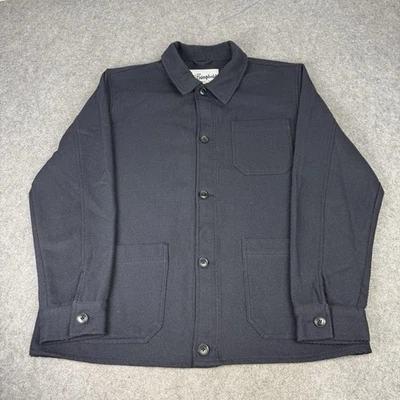The Stronghold Jacket Mens XL Navy Chore Overshirt Utility Workwear Military - Image 1 of 4