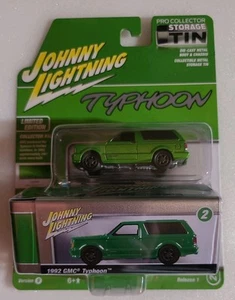 Johnny Lightning 1992 GMC Typhoon Custom Green Collector Tin 16 JLCT016-B2 1:64 - Picture 1 of 3