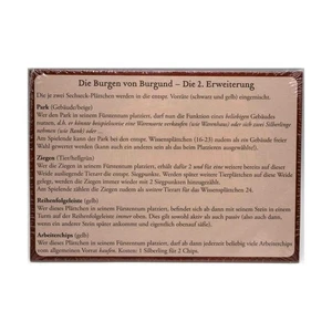 Board Games  Castles of Burgundy - 2nd Expansion (German Language  Bag SW (New) - Picture 1 of 2